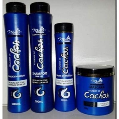 Kit Ativador De Cachos Minas Fórmulas 4 Itens