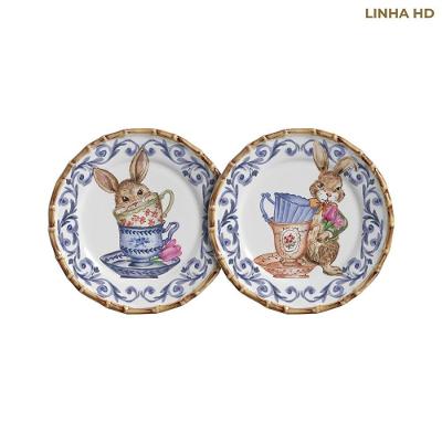 Conjunto 2 Pratos De Sobremesa Teatime - Maison Blanche