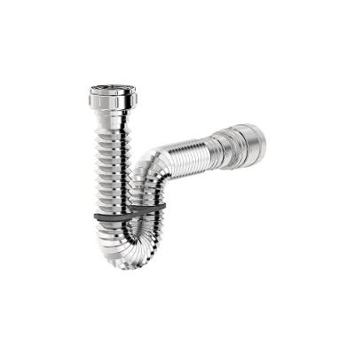 Sifão Sanfonado Extensível 74cm Cromado