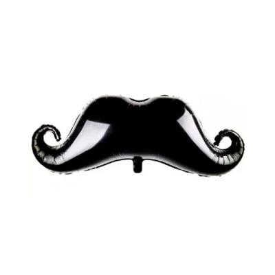 Balão Metalizado Bigode - 16 Polegadas