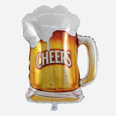 Balão Metalizado Caneca De Chopp - 27 Polegadas