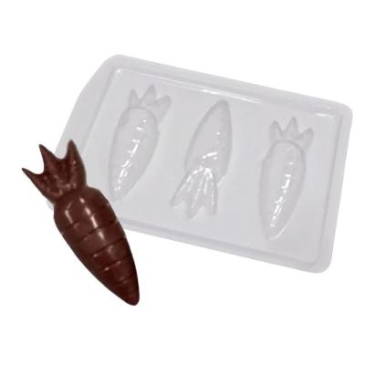 Forma De Silicone Cenouras Médio - 3,5cm X 11,5cm