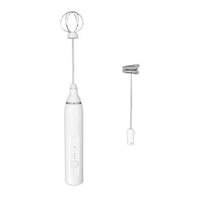Misturador Mexedor De Bebidas Mini Batedeira Eletrico Leite Cafe Achocolatado Usb 2 Em 1