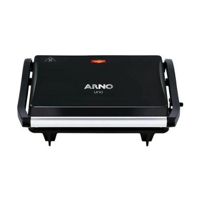 Grill Panini 220v Preto Arno Compacto Sw3318b3