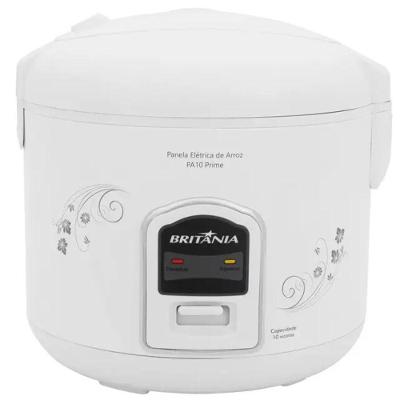 Panela Arroz Britania Prime 10 Xicaras Pa10 - 066402054 Branco 220 Volts