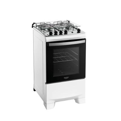Fogão Dako Supreme Glass 4 Bocas a Gás com Acendimento Automático Branco - Bivolt