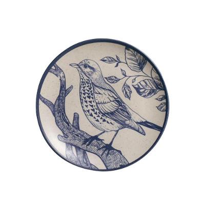 Conjunto 6 Pratos De Sobremesa Coup Stoneware Uirapuru 19,4cm Porto Brasil