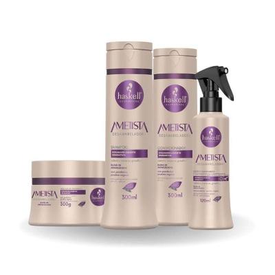 Kit Desamareladora Ametista Haskell 300ml