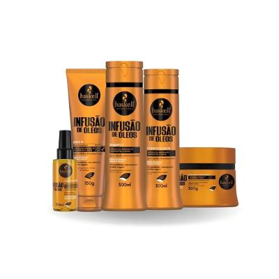 Kit Nutrição E Brilho Infusão De óleos Haskell 300ml