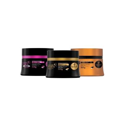 Kit Máscaras Cavalo Forte Hidra + Cavalo Forte + Infusão De óleos Haskell - 300g - Cabelos Ressecados