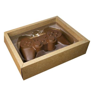 Caixa Kraft Para Controle Gamer De Chocolate