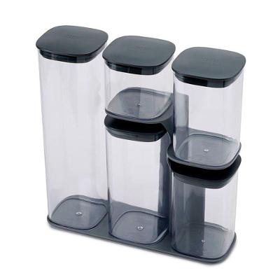 Conjunto 5 Potes Em Silicone Podium Joseph & Joseph