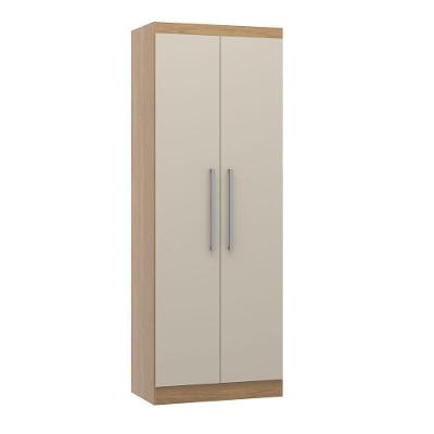 Armário 2pts Modulado Selene 80x218cm Mdp Menu Móveis Carvalho