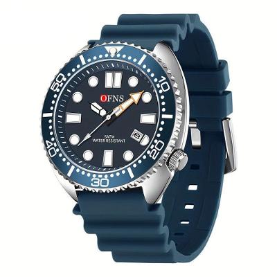 Relógio, Movimento Quartz, Display Redondo, Caixa De Liga De Zinco Azul Escuro