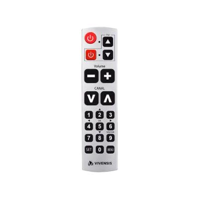 Controle Remoto Inteligente Senior Vx10 Prata Vivensis