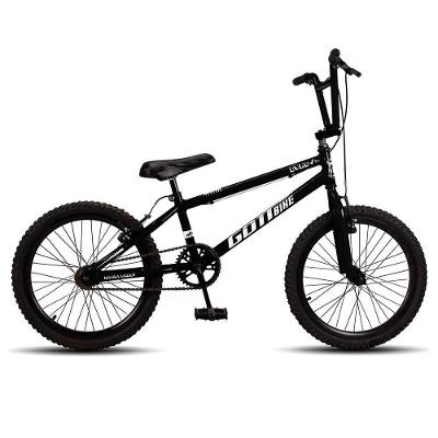 Bicicleta Infantil Aro 20 Bmx Freio V-brake Preto Gottbike