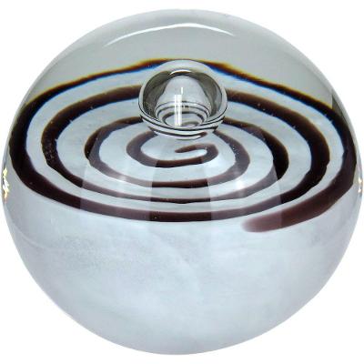 Esfera Decorativa Enfeite Home&co Vidro 8x8x8cm Marrom