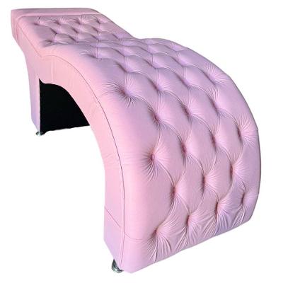 Maca Estética Estofada M1 60cm Corino Rosa Bebê - In9 Decor