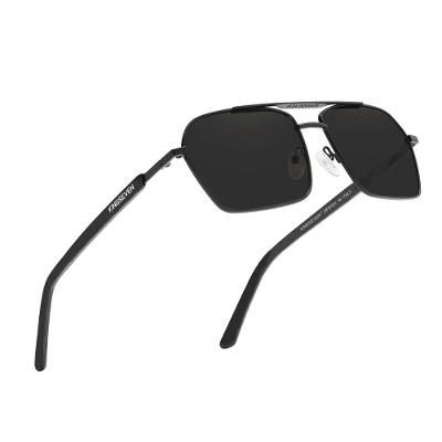 Óculos De Sol Kingseven Polarizados Anti-reflexo Uv400 Design Quadrado Preto