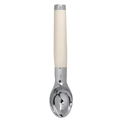 Colher Concha Para Açai Sorvete Zinco Luxo Creme Kitchenaid