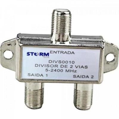 Divisor Satélite 1-2 5-2400 Mhz Storm - Dez - 10