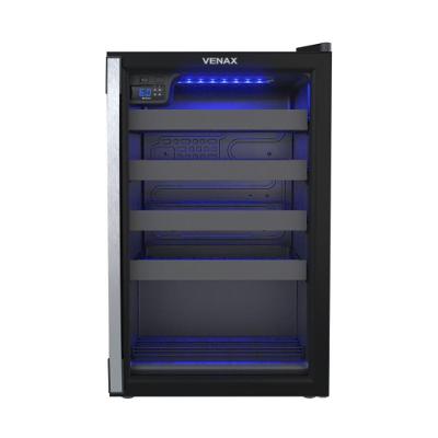 Adega Climatizada Venax Piubella 100 82L 24 Garrafas Preto - 110V
