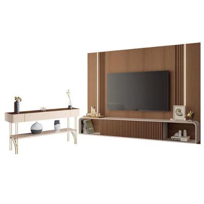 Home Suspenso Empire E Aparador Vivant Castanho Off White - Hb Móveis