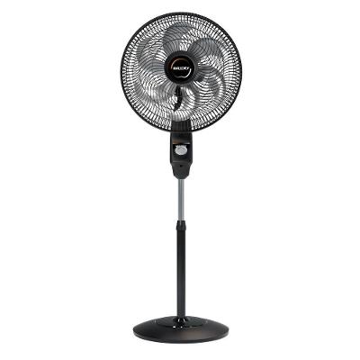 Ventilador De Coluna Mallory Éolo 6 Pás 126W Preto e Grafite - 110V