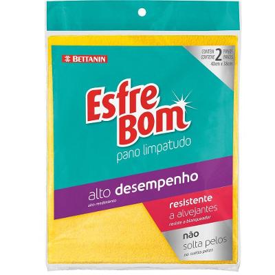 Pano Limpa Tudo Esfrebom 2 Unidades Bettanin