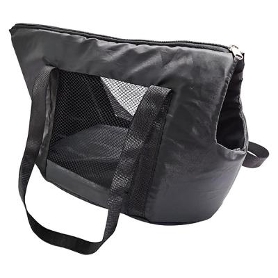 Bolsa De Transporte Pet Dobrável Para Cachorros E Gatos / Leve, Segura Ideal Para Viagens E Passeios Preto