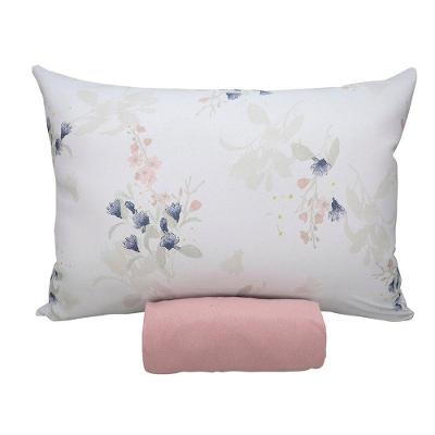 Jogo De Cama Portallar Solteiro Malha 100% Algodão Premiun Classic Marcela 2 Peças Rosa Brid