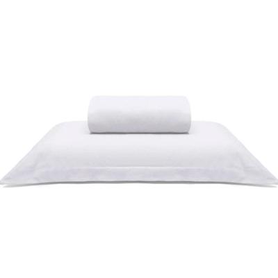 Jogo De Cama Buettner Solteiro King Malha Liso 2 Peças Image Branco