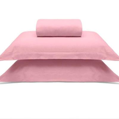 Jogo De Cama Buettner Casal Malha 100% Algodao Liso 3 Peças Image Rose