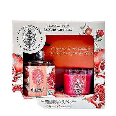 Kit La Florentina Bell Relax Pomegranate - Gel De Banho 200ml + Sabonete 106g + Creme P- Mãos 75ml