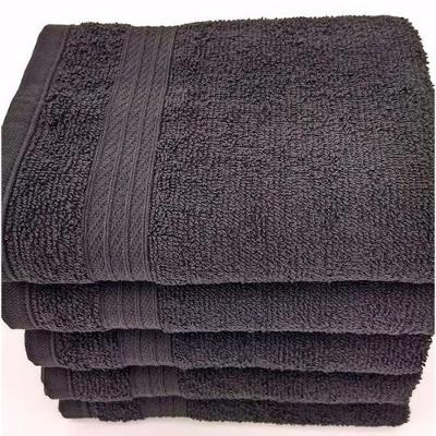 Toalhas Rosto Lmpeter Profissional 48x75cm Preto - 12 Unidades