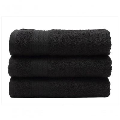 Toalhas Rosto Lmpeter Profissional 48x75cm Preto - 03 Unidades