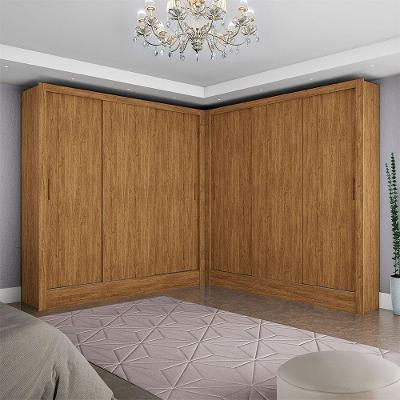 Closet Casal Duplo Dubai 6 Portas 6 Gavetas Cinamomo
