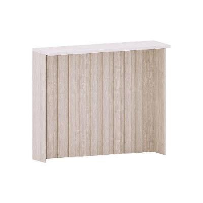 Bancada Ilha 120cm Art Luciane Móveis Pátina-cinza Cristal
