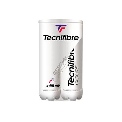 Bola Tenis Tecnifibre Court Tubos Com 16 Bolas Performance