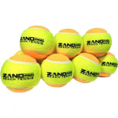 Kit Com 10 Bolinhas Bola De Beach Tennis Zand Premium Pro