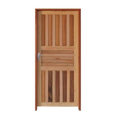 Kit Porta Americana Ecológica 80 X 210 Batente Ecológico 11cm Fechadura Comum Lado Direito - Rodam