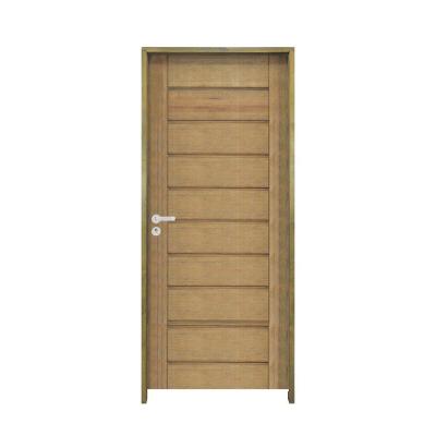 Porta Bbb Pinus 92 X 2.10 Batente Ecológico 11cm Fechadura Externa Lado Esquerdo - Rodam