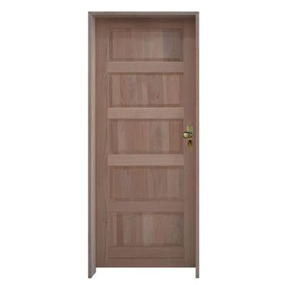 Kit Porta Trento 92 X 2.10 Batente 14 Cm Fechadura Externa Lado Esquerdo - Rodam