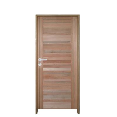 Porta Bbb Eucalipto 92 X 2.10 Batente 14cm Fechadura Externa Lado Direito - Rodam