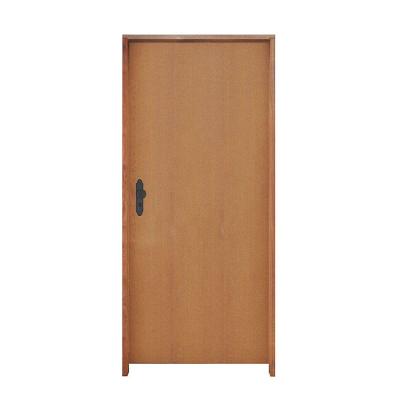 Kit Porta Lisa Padrão Imbuia 82 X 2.10 Batente Ecológico 11cm Fechadura Stam Lado Direito - Hale