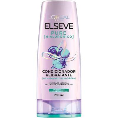 Condicionador Reidratante L'oréal Paris Elseve Pure Hialurônico 200ml