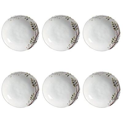 Conjunto De Pratos Fundos 06 Peças Bio Birdy Porto Brasil