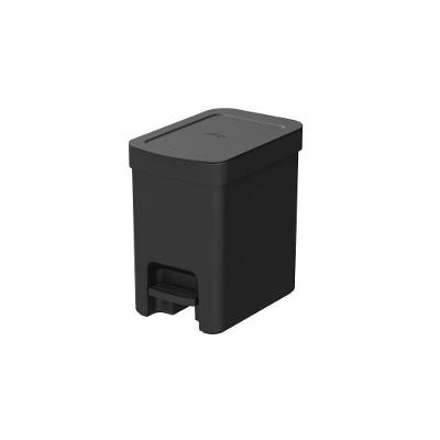 Lixeira Com Pedal Trium 6 L Preto Ou