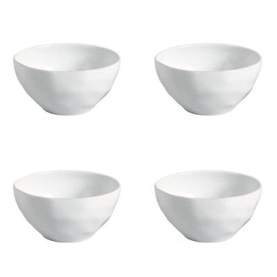 Conjunto De Cumbucas 04 Peças 560ml Orgânico New White Porto Brasil