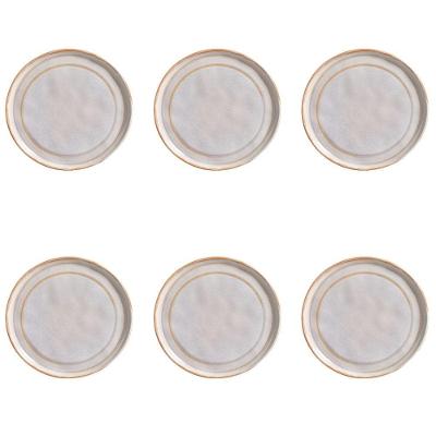 Conjunto De Pratos De Sobremesa 06 Peças Bio Tempus Porto Brasil